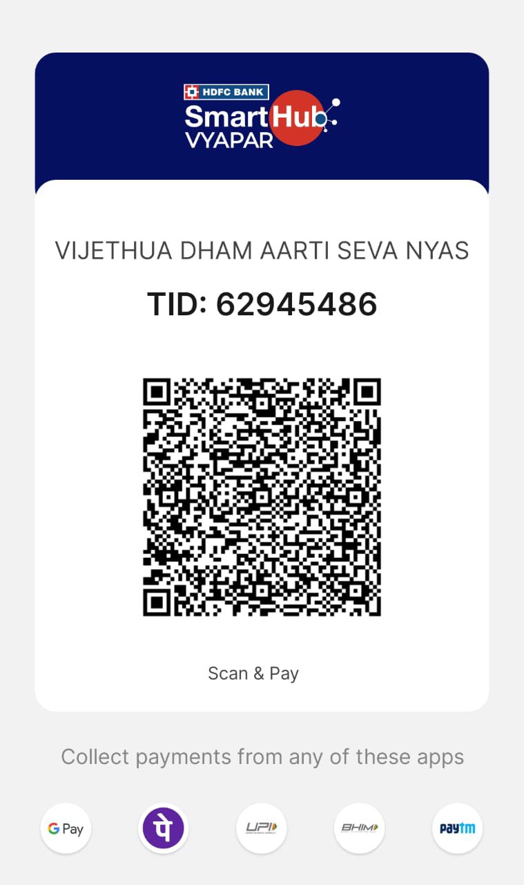Scan QR to Donate